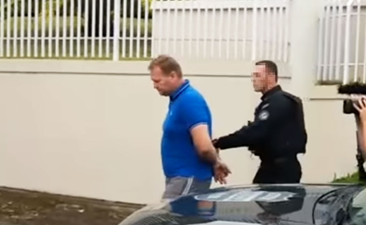 Gilberto Dranka, ex-prefeito de Piên, foi preso em janeiro. Foto: Divulgação/Polícia Civil.