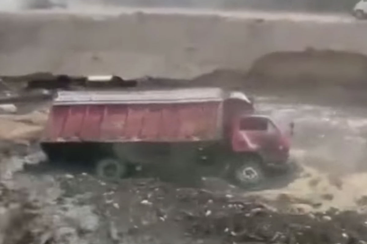 Imagens impressionantes da enchente no Peru