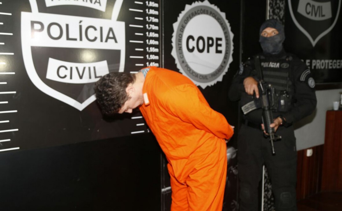 Suspeito foi preso em um hotel do Centro Cívico nesta segunda-feira (6). Foto: Átila Alberti