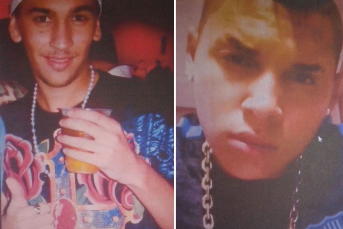 Polícia procura ainda Maycon Aurélio Machado, o "Mayquinho" (esquerda) e Fábio Fernando Lourenço de Lima (direita). Foto: Divulgação.