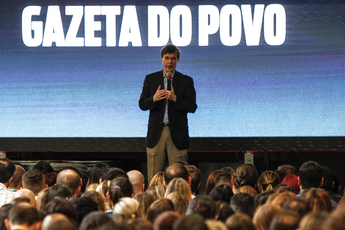 Gazeta do Povo apresenta seu novo projeto editorial ao mercado