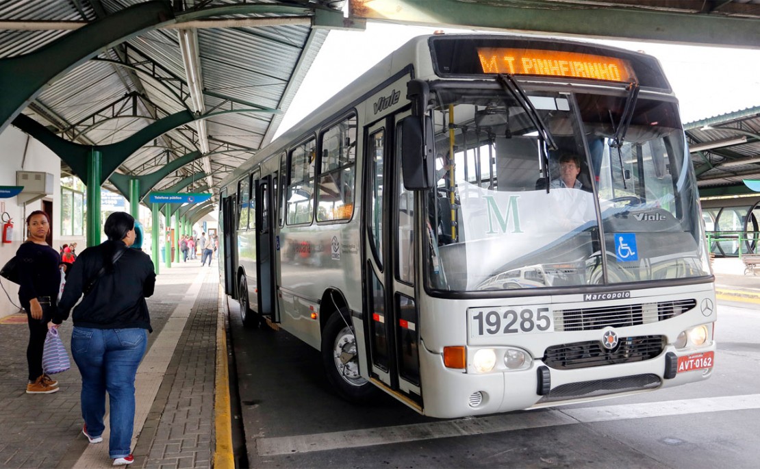 Duas novas linhas vão atender moradores após o fim da linha Tupi-Pinheirinho. Foto: Carlos Poly/SMCS.