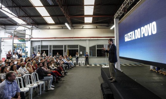 Gazeta apresenta seu novo projeto editorial ao mercado