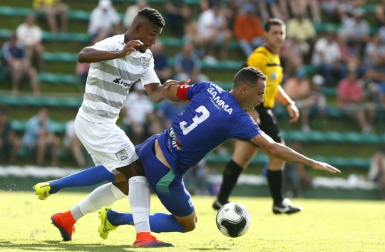 Situação de Getterson deixou o campeonato totalmente indefinido, mas jogadores confiam na diretoria. Foto: Hugo Harada