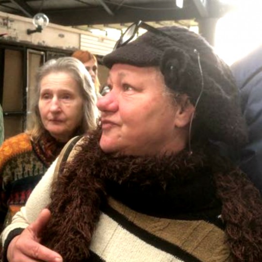 Rosangela perdeu tudo. Foto: Lucas Sarzi.