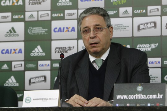 Presidente do Coritiba, Rogério Bacellar. Foto: Arquivo