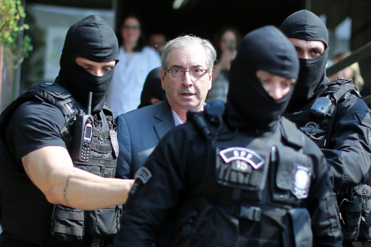 Mesmo preso, Eduardo Cunha recebeu R$ 5 milhões em propina, diz Joesley