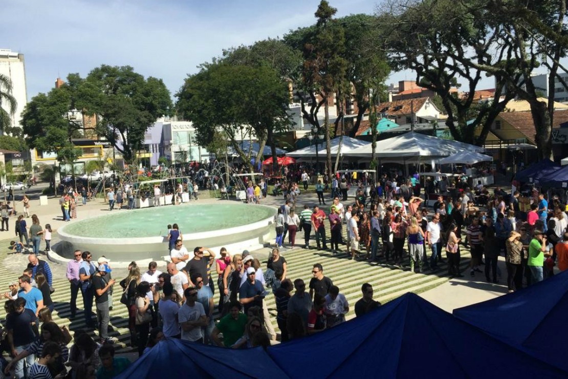 Moradores da região reclamam dos eventos que são realizados na praça. Foto: Arquivo