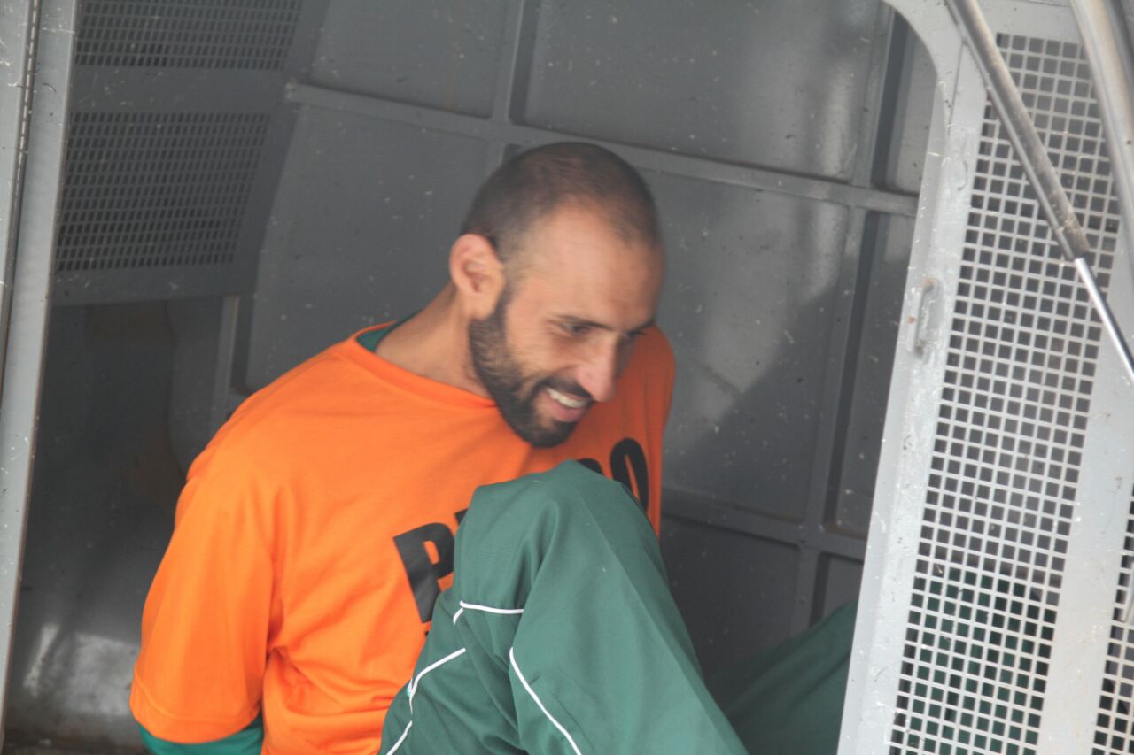 "Sorriso" foi preso suspeito de matar de forma brutal outro morador de rua. Foto: Gerson Klaina