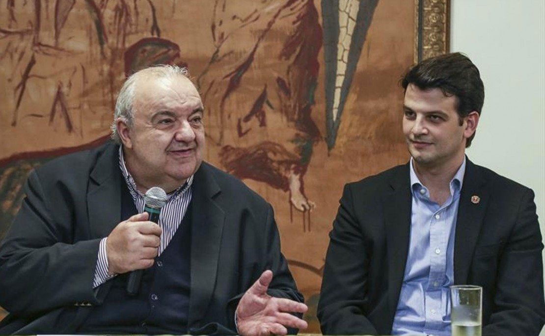 Rafael Greca transmite o cargo ao vice-prefeito e secretário de Obras e Infraestrutura, Eduardo Pimentel. Curitiba, 07/06/2017. Foto: Pedro Ribas/SMCS