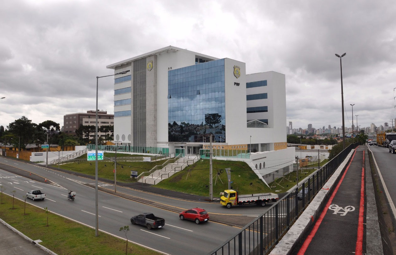 . O crime aconteceu a cerca de 150 metros da Superintendência da Polícia Rodoviária Federal (PRF). Foto: Divulgação/ PRF.