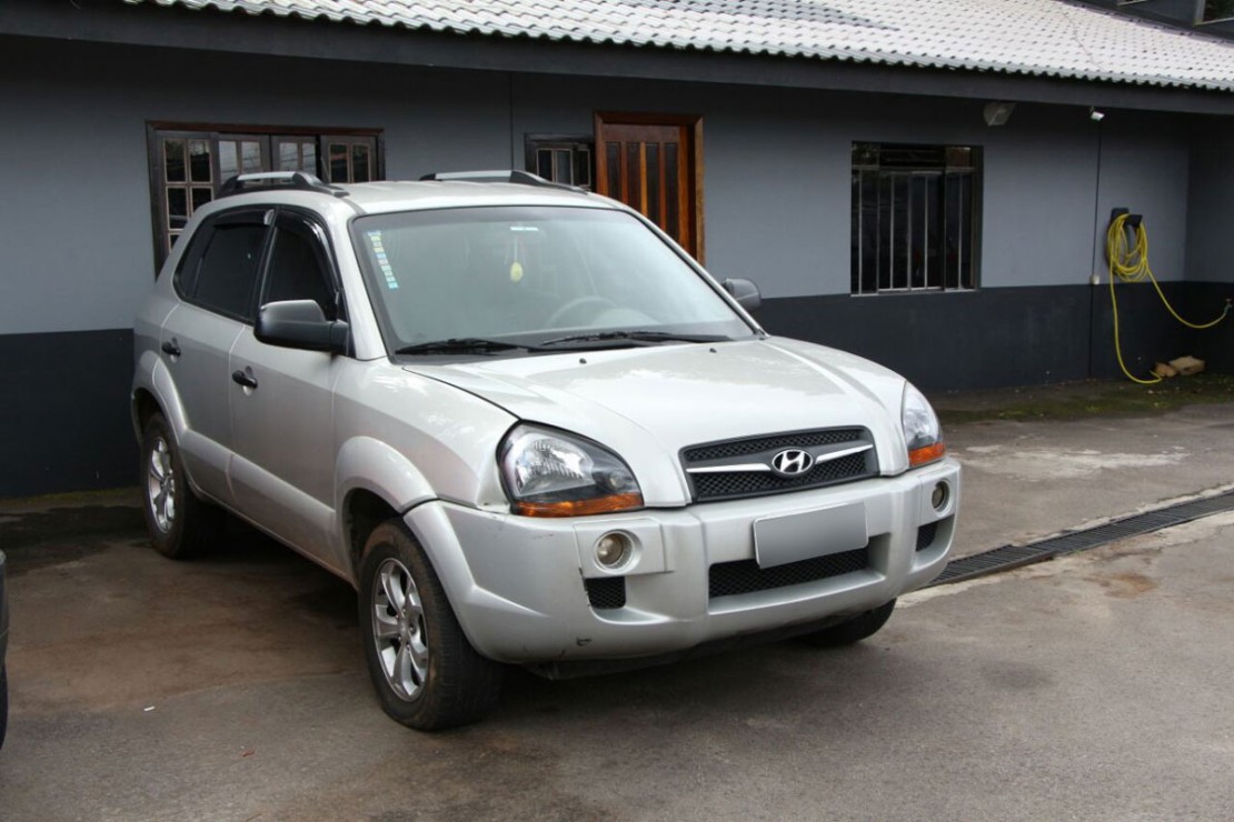 Carro utilizado pelo casal. Foto Átila Alberti