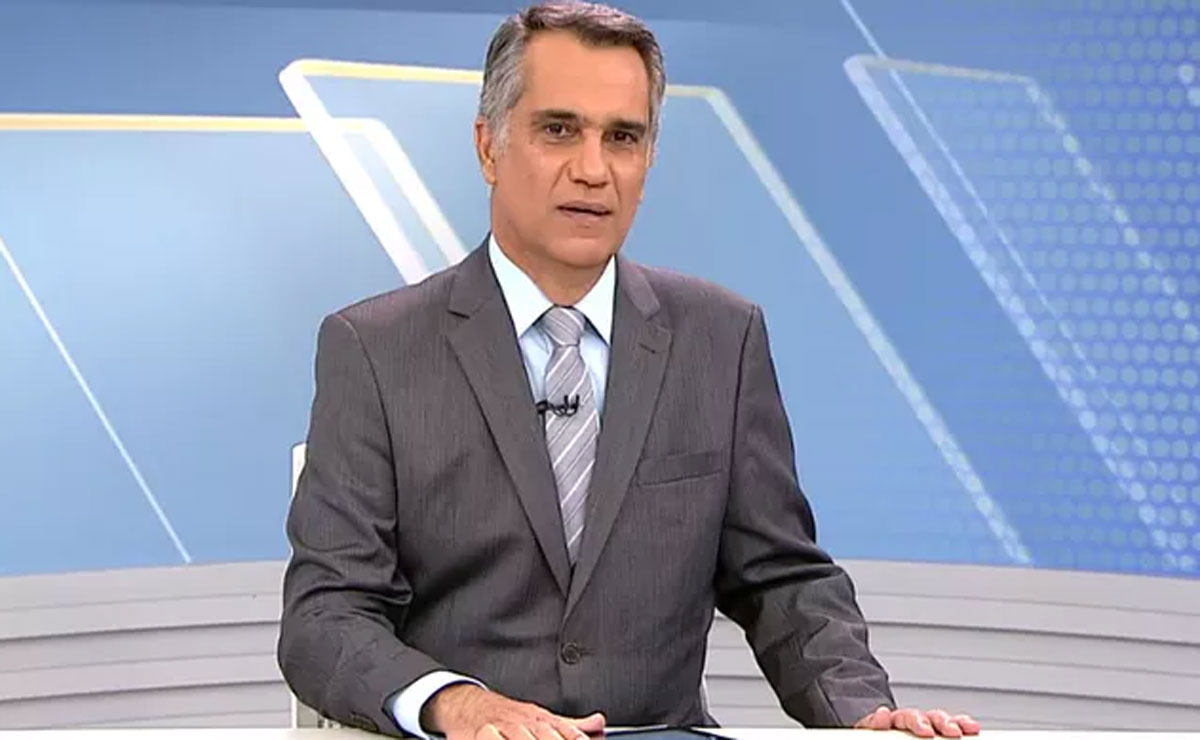 Arthur Almeida morreu aos 57 anos. Ele apresentava o MGTV 1ª edição, em Minas Gerais. Foto: Reprodução.