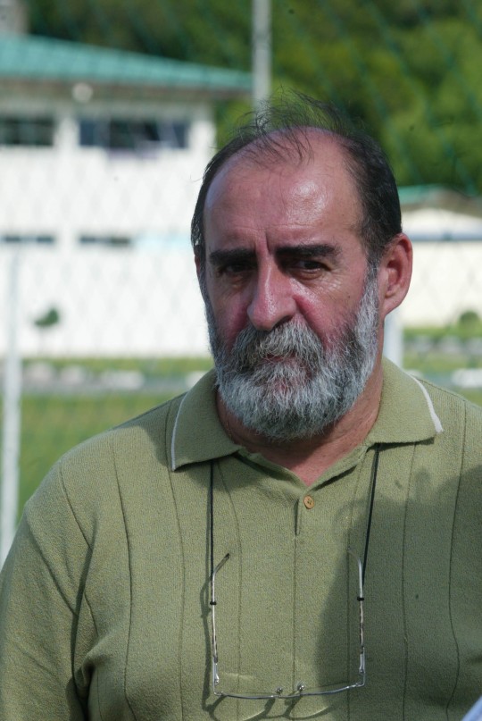 Maurício Cardoso na reapresentação do elenco do Coritiba no início de 2006. Foto: Arquivo