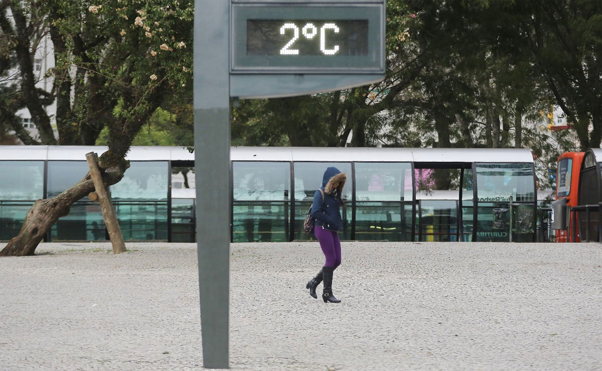 Frio em Curitiba