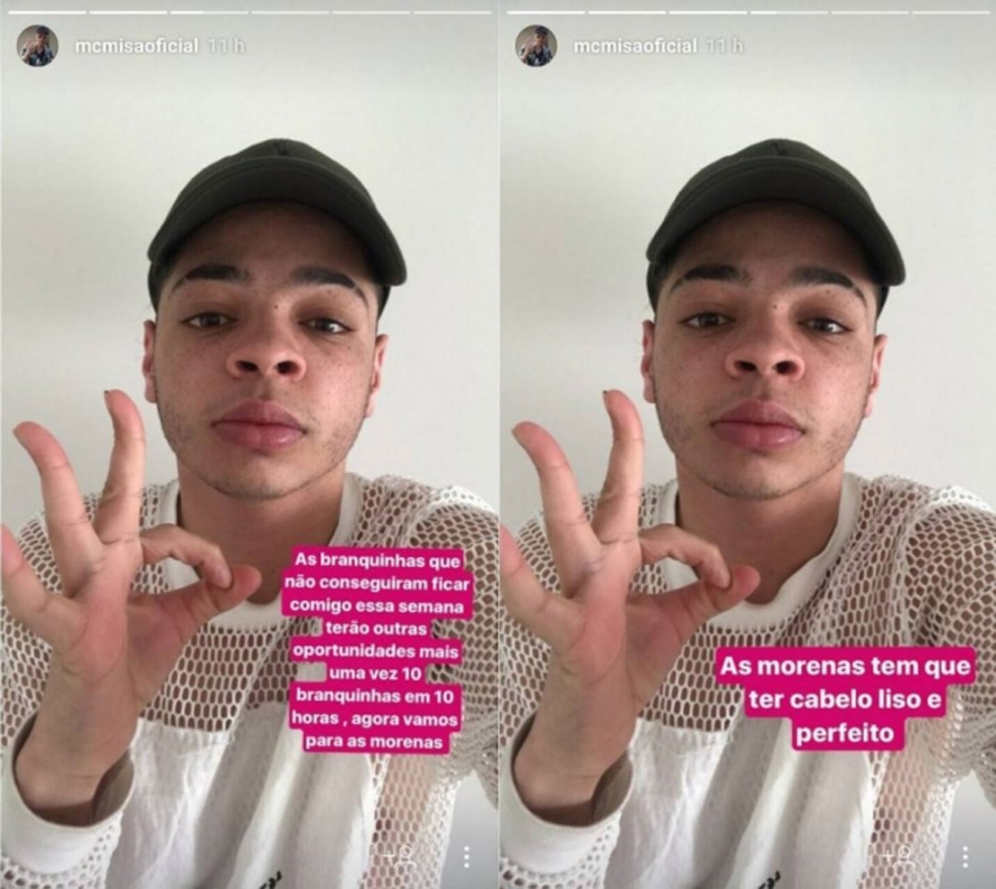 Cantor de 'Ela Merece Respeito' faz 'sorteio' para mulheres ficarem com ele