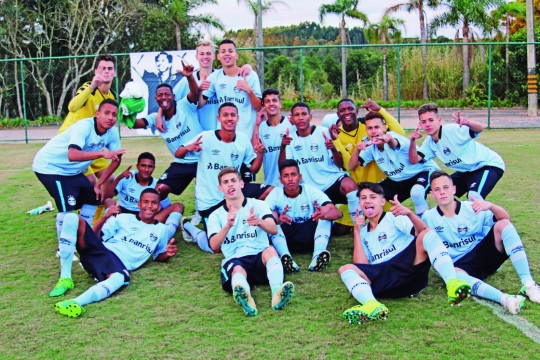 Grêmio empatou em 1x1 com a Jacuipense e venceu no pênaltis. Divulgação