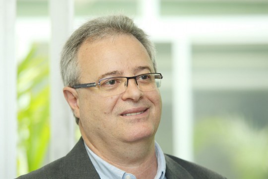 João Luis Crivellaro fala sobre as vacinas. Foto: Giuliano Gomes. 