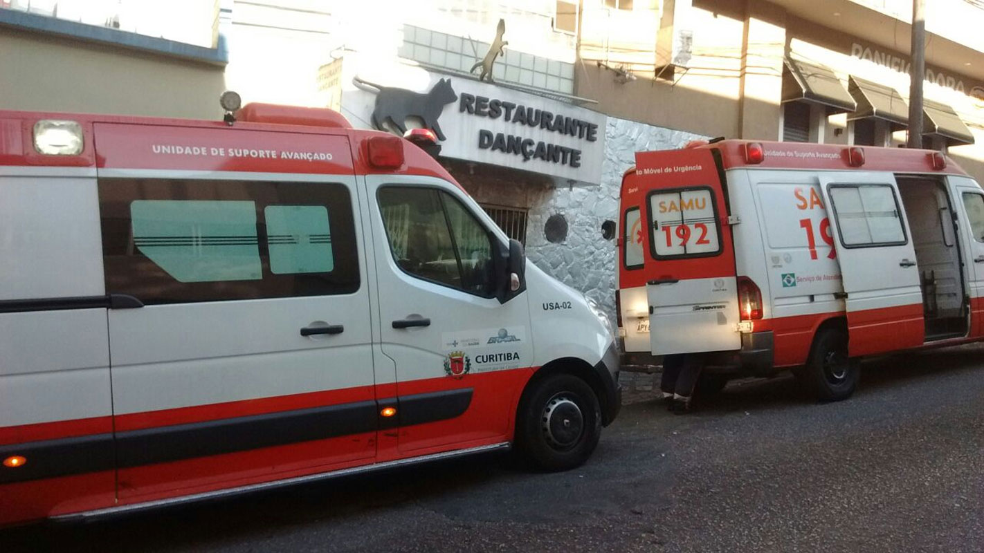 Mulher se engasga com comida e morre em restaurante do Centro