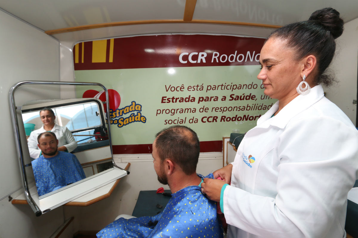 O "Estrada para a Saúde" é um entre vários projetos sociais do Grupo CCR Rodonorte. Foto: Israel Kaé/CCR RodoNorte