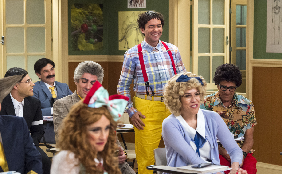 Na nova temporada da Escolinha do Professor Raimundo, Luque interpreta o saudoso Nerso da Capitinga. Foto: Divulgação/TV Globo