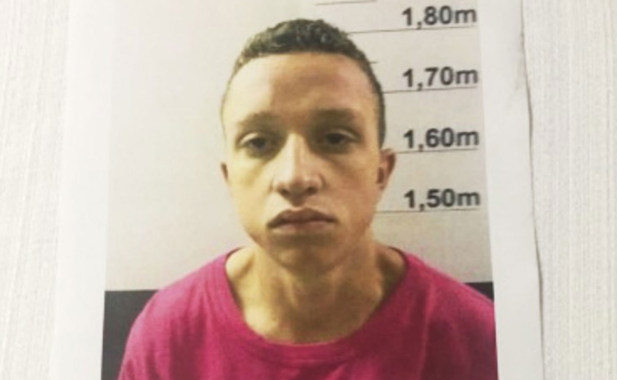 Maicon Martins Carvalho estava foragido, mas acabou preso neste final de semana. Foto: Reprodução.