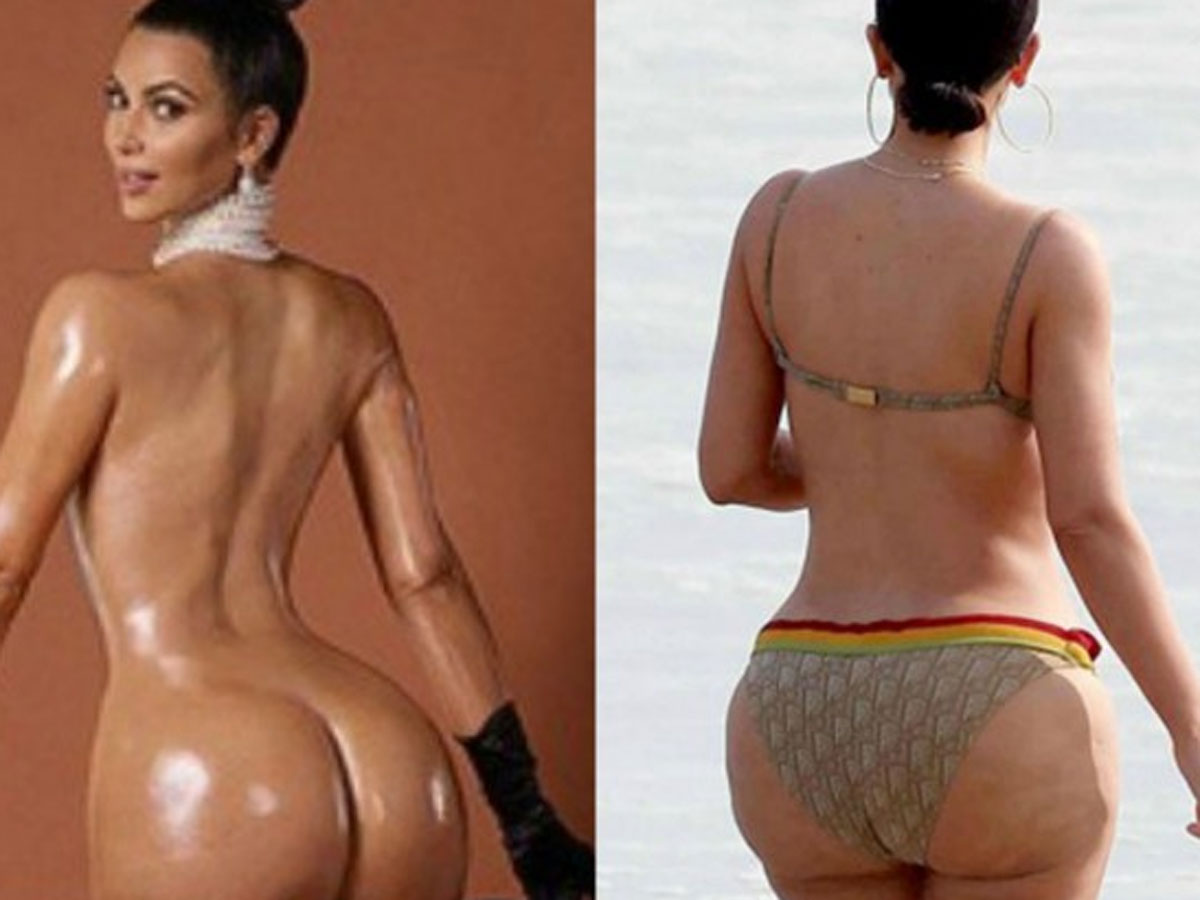 Kim Kardashian diz que ficou doente após ver fotos suas sem Photoshop