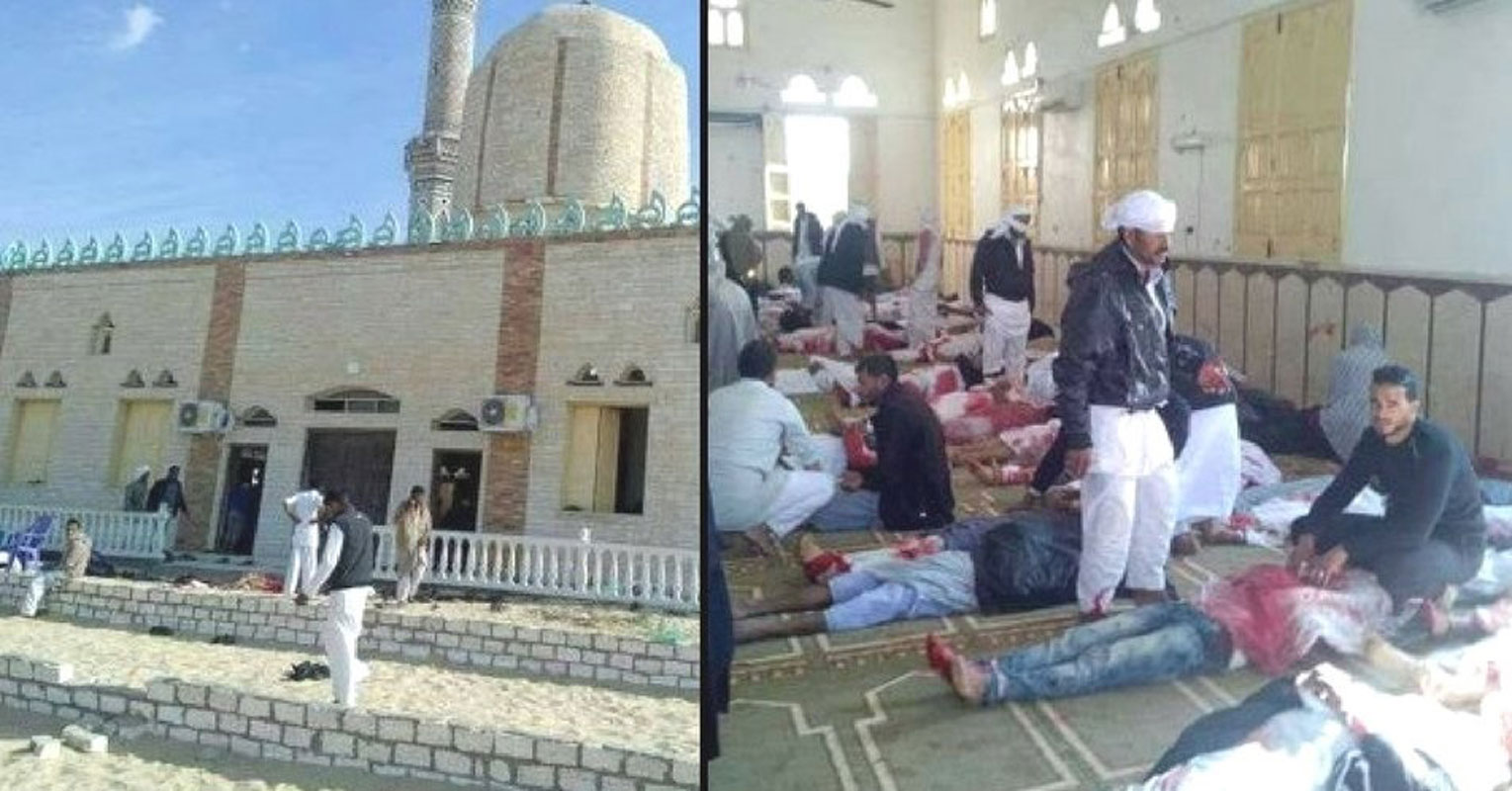 Número de mortos em ataque em mesquita avança a pelo menos 235 no Egito