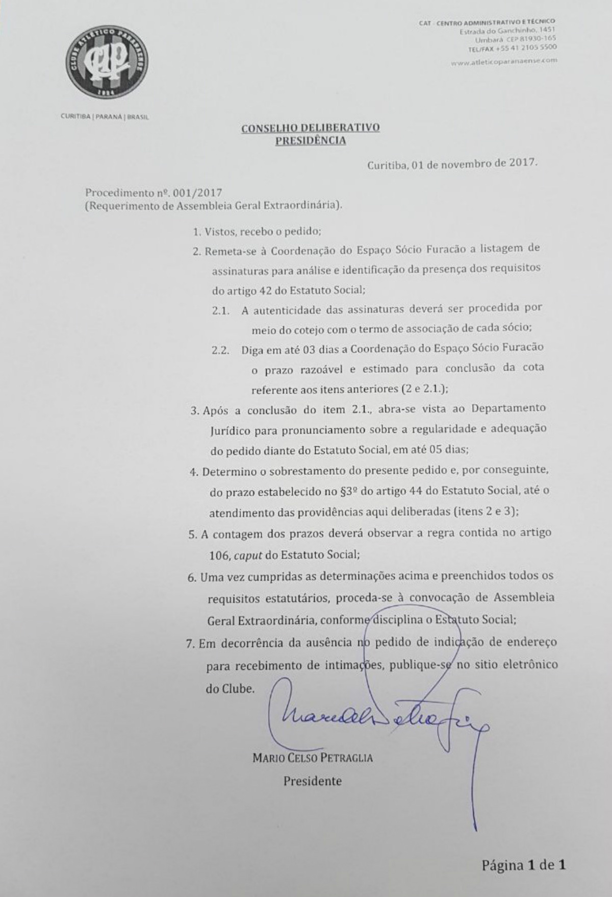 Foto: Divulgação/Atlético