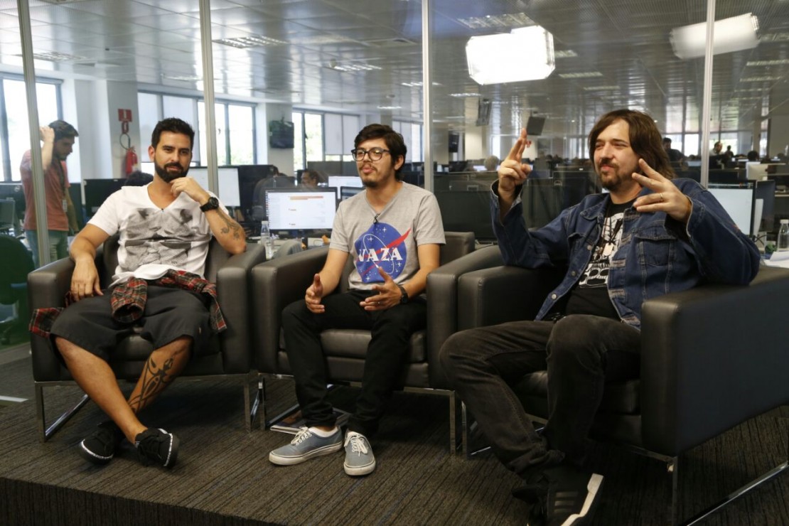 Integrantes do Charlie Brown Jr. Foto: Atila Alberti