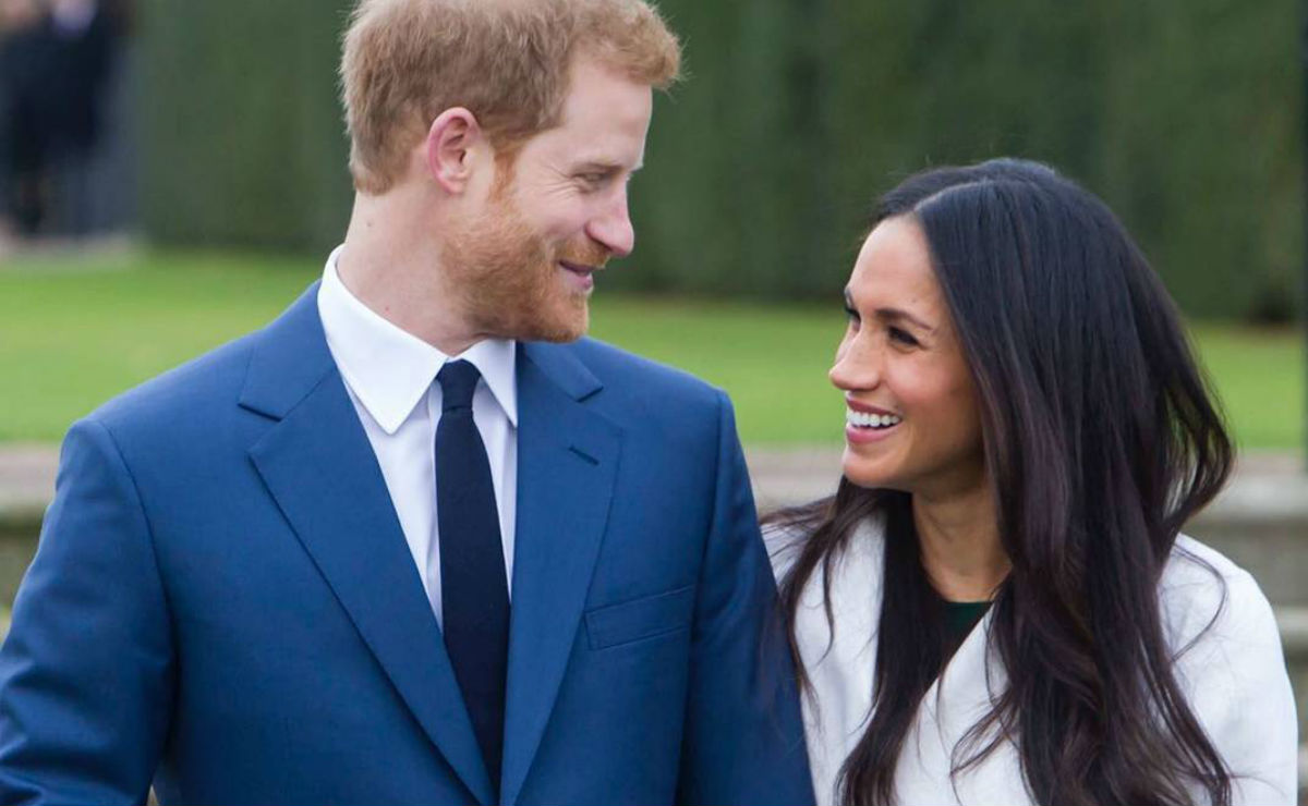 Príncipe Harry e sua noiva. Foto: Clarence House / Reprodução Instagram