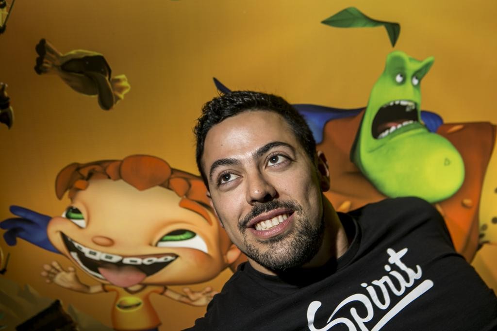 Fernando Macedo, chefe de criação da Spirit Animation. Foto: Marcelo Andrade