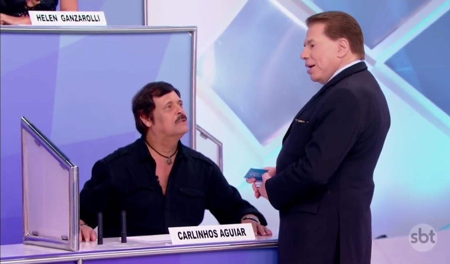 Silvio Santos fecha a porta na cara de Carlinhos Aguiar