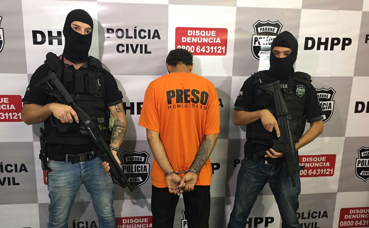 Erick Tardim Oliveira, de 33 anos, foi encontrado por volta das 23h30, perambulando no estacionamento de um supermercado situado no Centro da capital. Foto: Gerson Klaina.