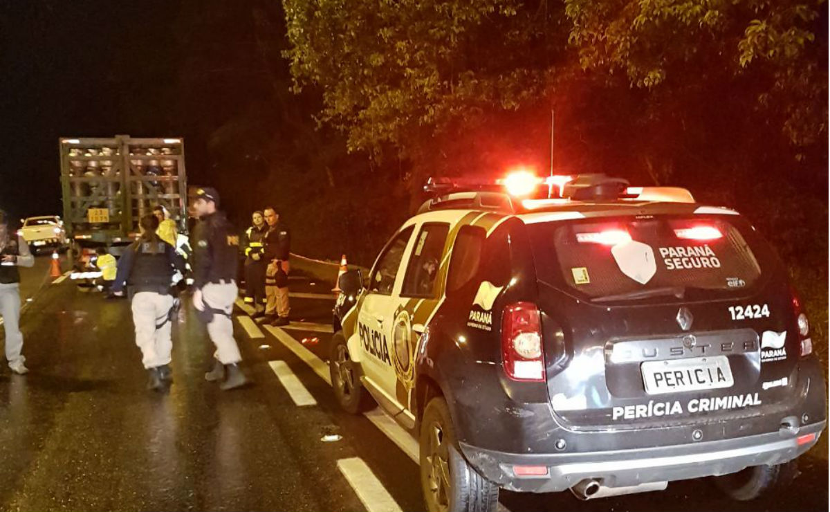 Acidentes acontecerão na região de Tijucas do Sul, na Grande Curitiba. Foto: PRF