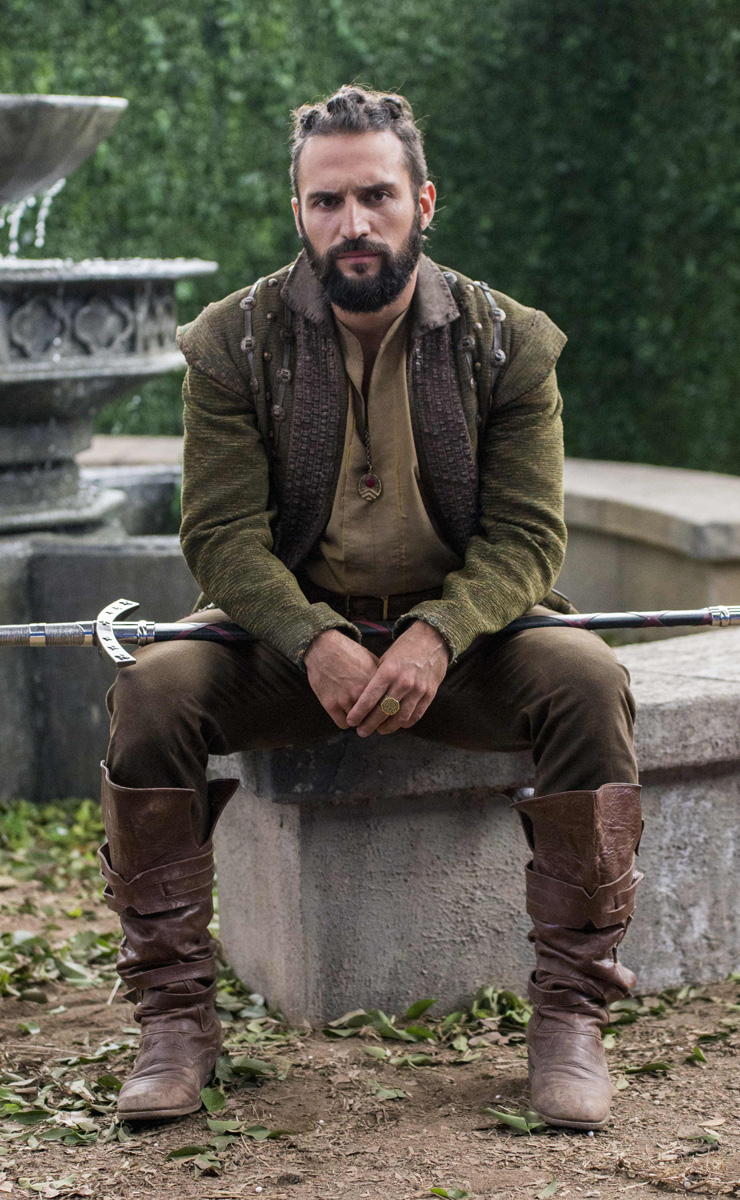 Na novela, Constantino é um guerreiro sedutor que tem sede por conquista. Foto: Divulgação/TV Globo