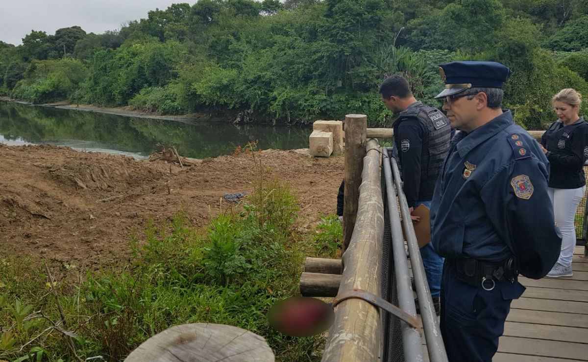 Homem não portava documentos e ainda não foi identificado. Foto: Colaboração
