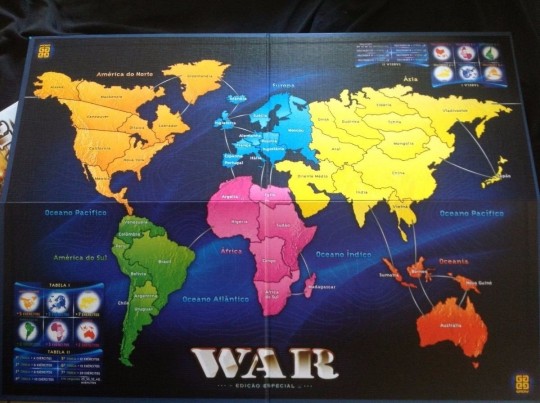 War é um dos jogos de tabuleiro mais popular. Foto: Reprodução