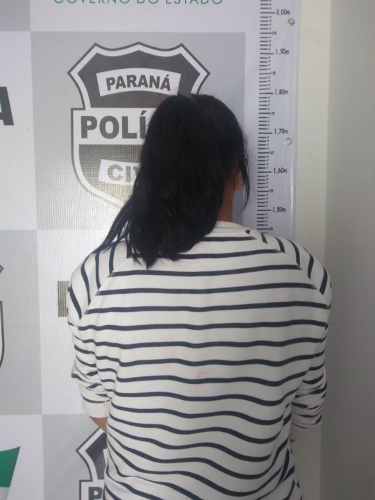 Presa levando droga dentro de bolacha em Marialva. Foto: Divulgação Polícia Civil