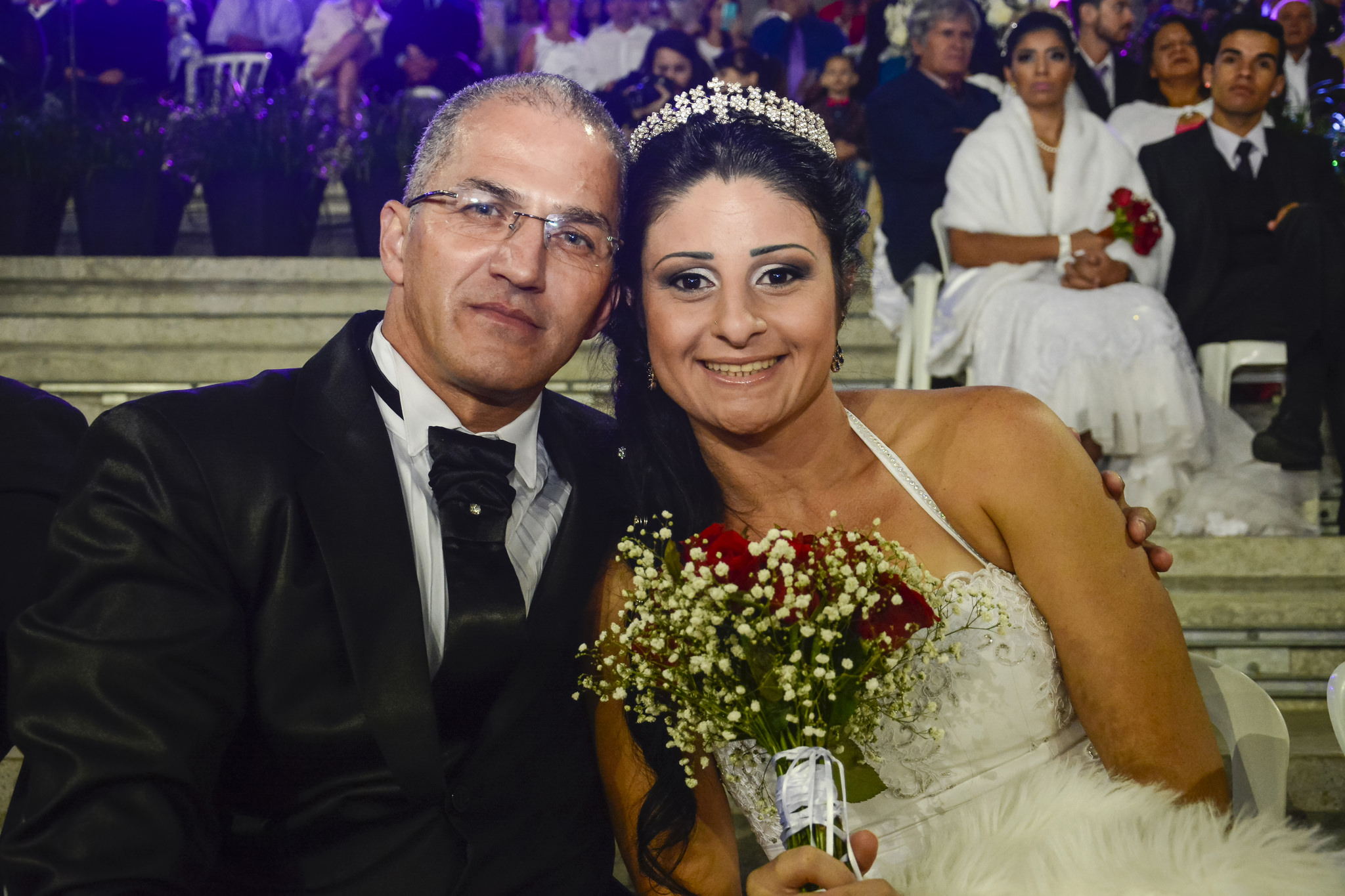 Casamento coletivo, em parceria do Poder Judiciário com o SESC, já realizou mais de 100 mil casamentos no Paraná. Foto: Divulgação / SESC