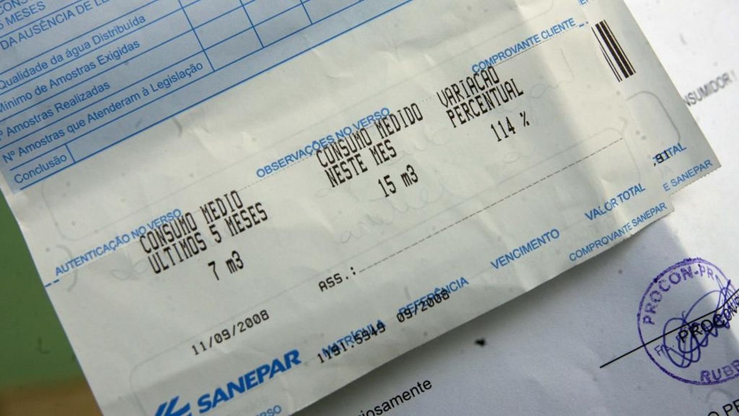 Reajuste na conta de água foi contestado por deputado na Assembleia. Foto: Priscila Forone/Gazeta do Povo