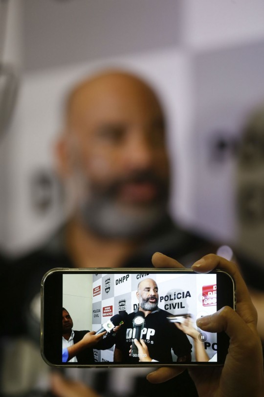 Delegado Cássio Conceição, da DHPP. Foto: Fábio Alexandre