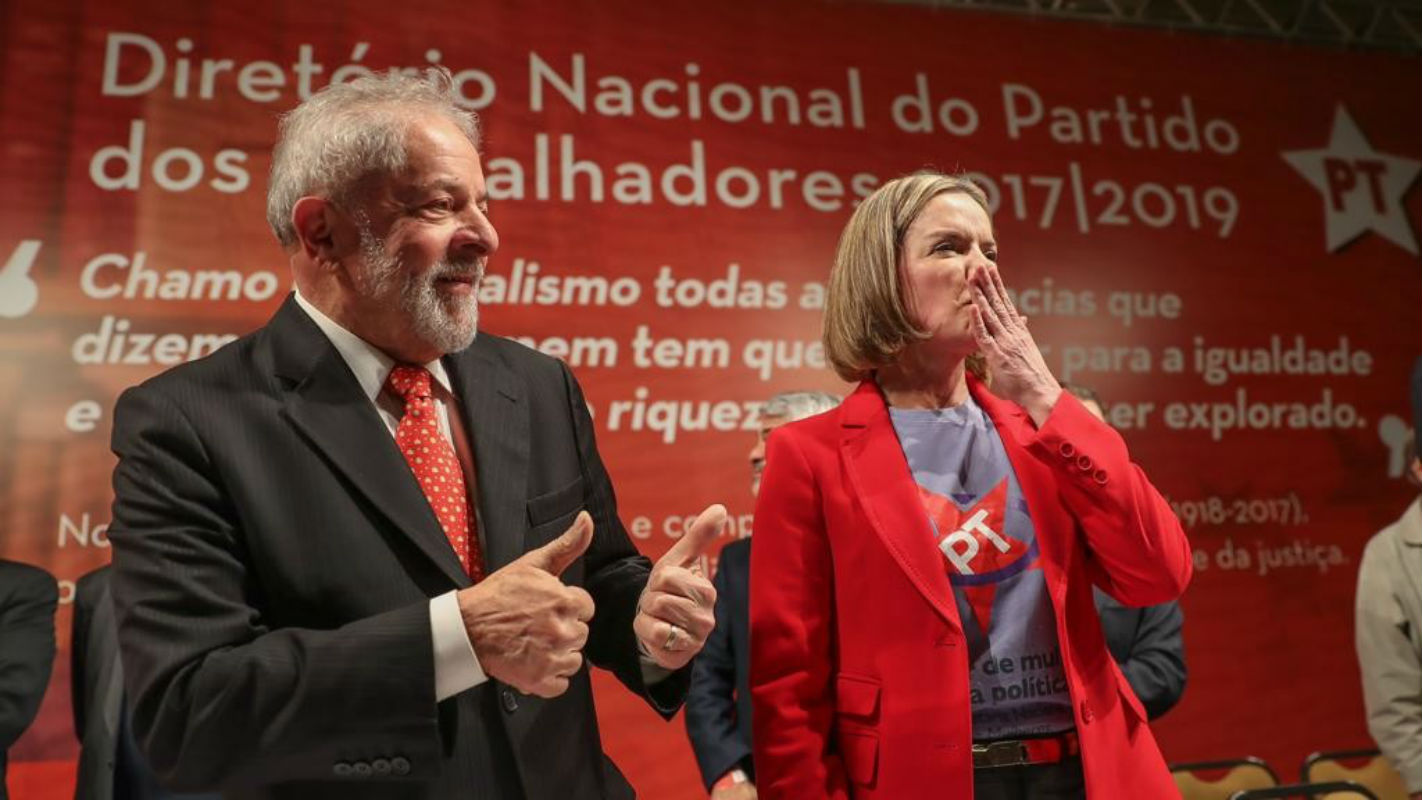 Gleisi: “Para prender Lula, vai ter que matar gente”. Foto: Ricardo Stuckert/PT