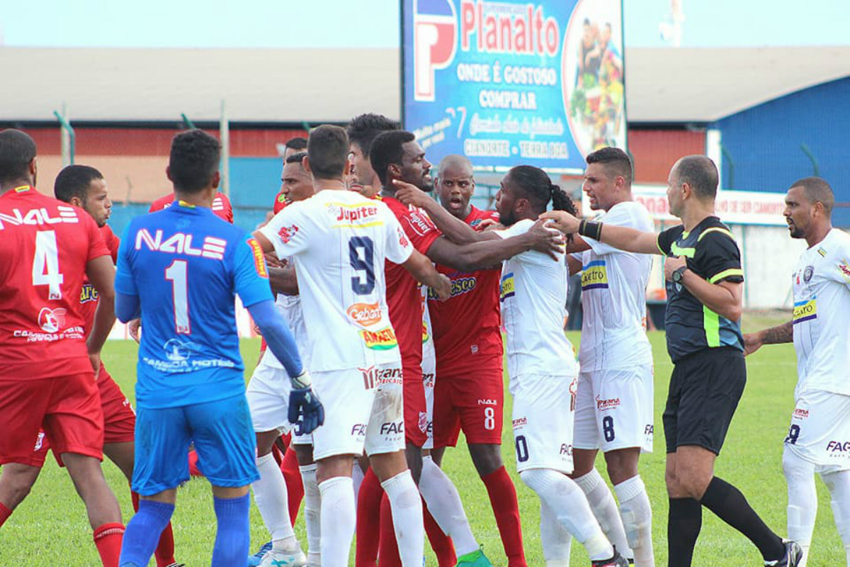 Cianorte e Rio Branco teve emoção até o fim e também confusão. Foto: Divulgação/Cianorte