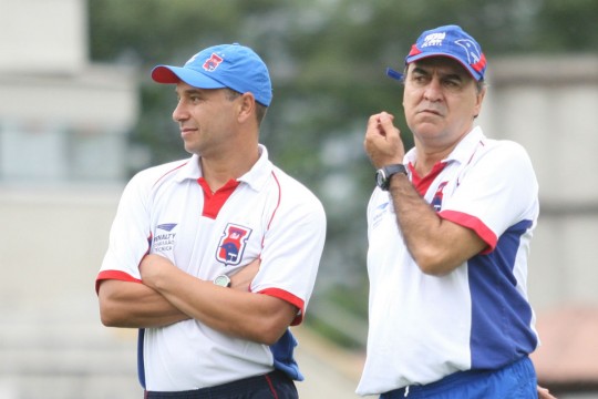 Ageu foi auxiliar de Marcelo Oliveira no Paraná, Cruzeiro e Palmeiras. Foto: Arquivo.