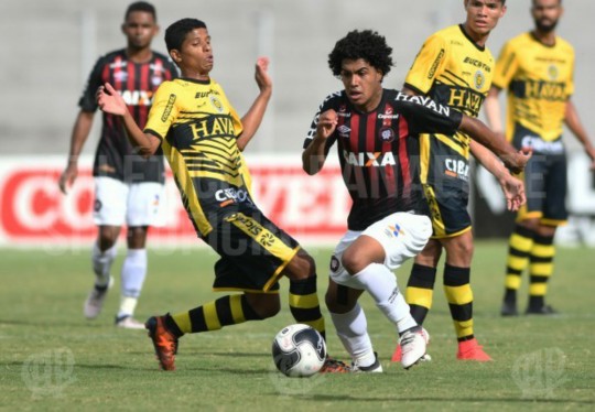 Demethryus no jogo contra o Cascavel. Foto. Divulgação/Atlético-PR