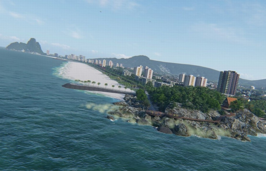 Engorda da praia não resolverá sozinha o problema de Matinhos. Foto: Divulgação/SEMA.