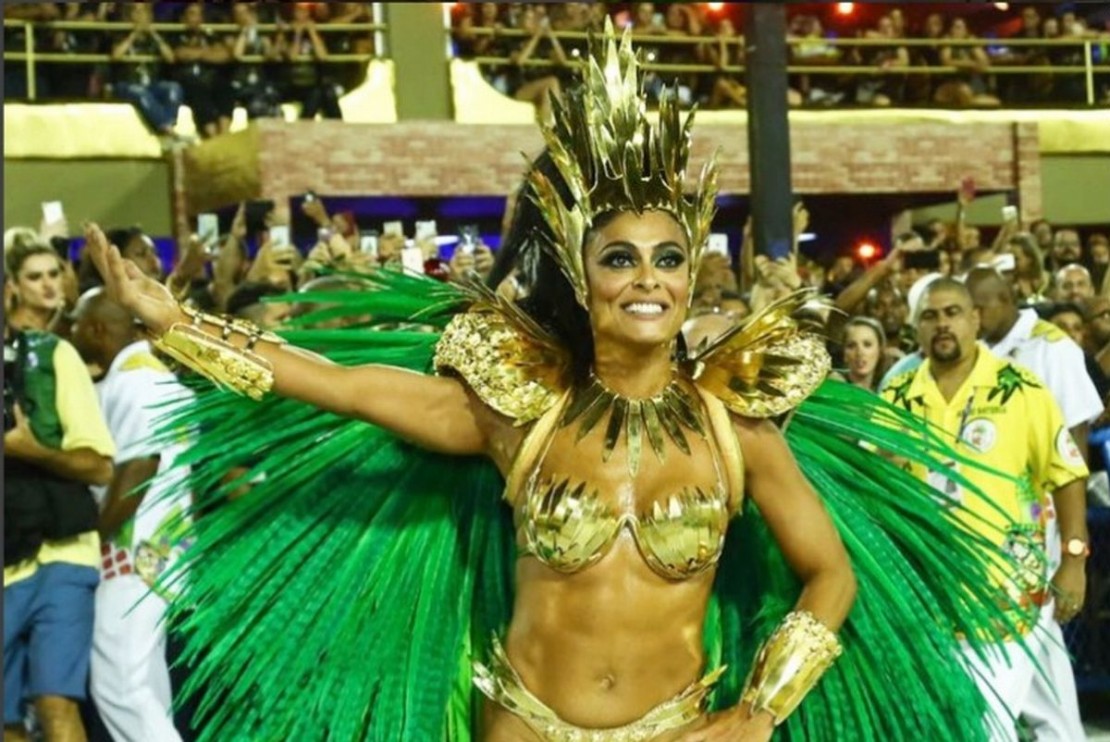 Madrinha de bateria seguirá na Grande Rio , mesmo se escola for rebaixada. Foto: Reprodução/Instagram.