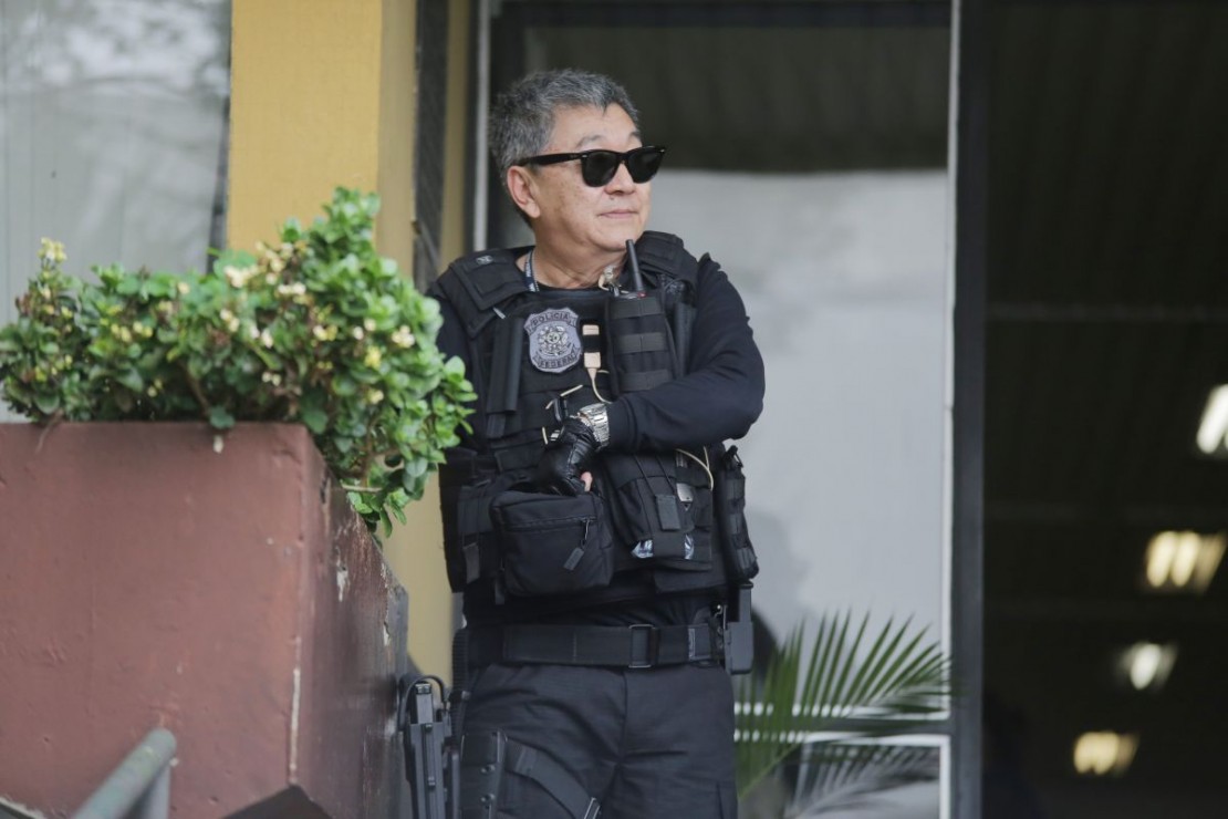O agente da Polícia Federal Newton Hidenori Ishii é um dos rostos mais conhecidos e inusitados da Operação Lava-Jato. Foto: Giuliano Gomes