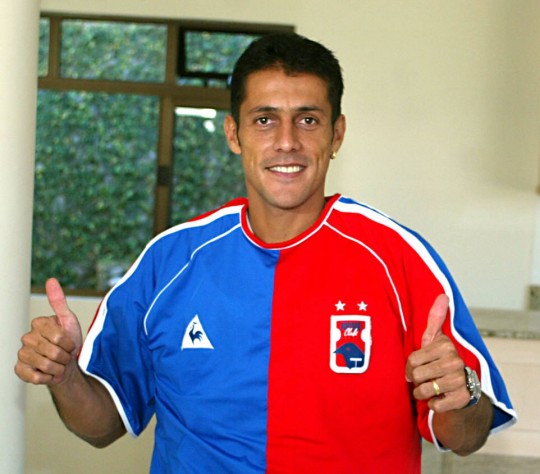 Maurílio na época em que vestia a camisa do Tricolor. Foto: Arquivo.